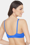 Tweens Single Layered Non Wired Full Coverage T-Shirt Bra - Royal Blue — thumbnail 2